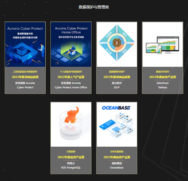 2022年度&ldquo;金儲獎&rdquo;揭曉，第六屆中國存儲市場影響力排行榜